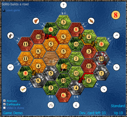 Settlers of Catan Game